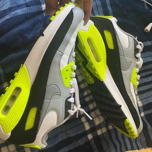 Neon Nike Air Maxes